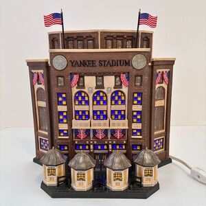 Department 56 Christmas In The City Series Yankee Stadium 2001